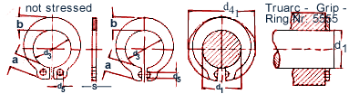 Grip Ring for Shaft Without Groove Din 5555